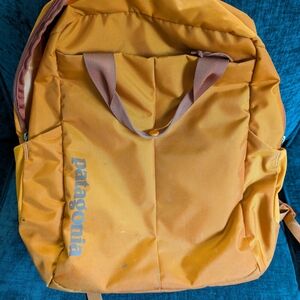 Patagonia Orange Backpack